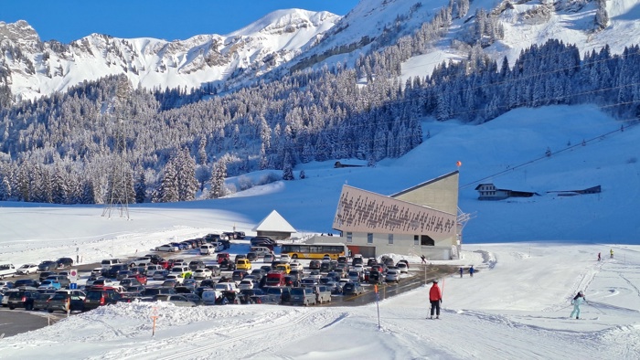 ein Foto der Talstation Rothorn in Sörenberg